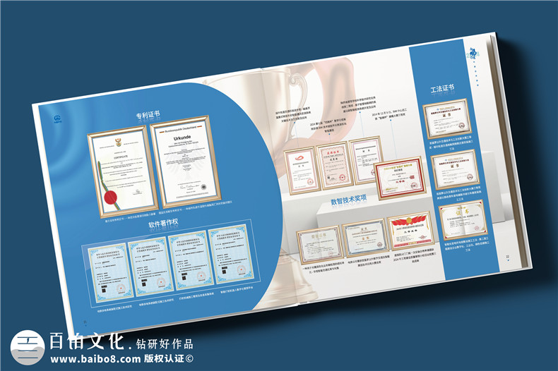 电务公司年度画册设计-企业年终总结宣传册制作